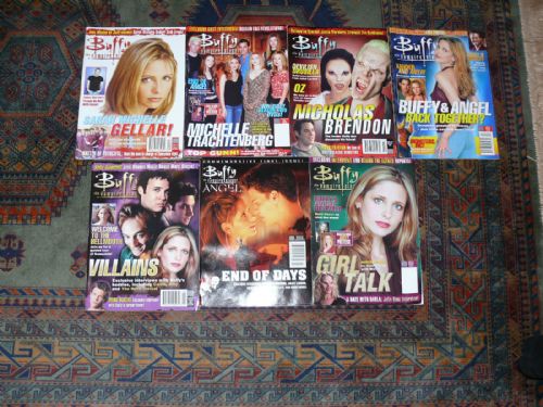 7 Buffy the vampire slayer magazines