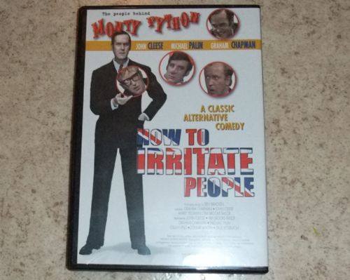 DVD Monty Python how to irritate people